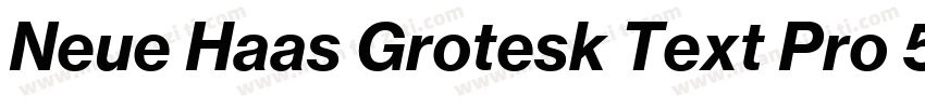 Neue Haas Grotesk Text Pro 55 Roman字体转换